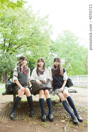 朋友 高中生 高中女生 4050721