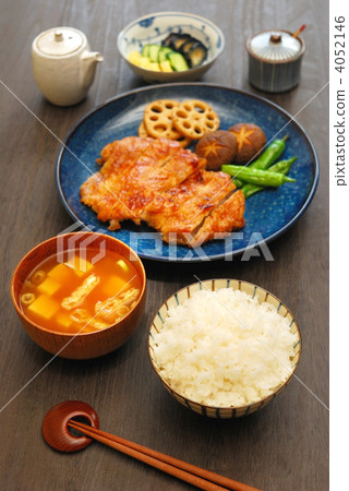 Teriyaki chicken set menu 4052146