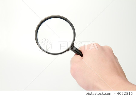 Hand with loupe Hand with loupe 4052815