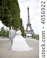 新娘和新郎在巴黎 4056922