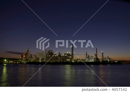 煉油廠夜景 煉油廠夜景 4057142