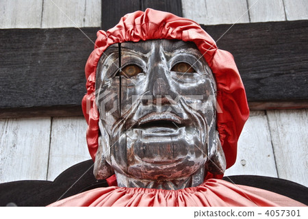 A wooden image of "Ben-su Roong Priest (Binzuru Sōja)" (Todaiji / Nara City, Nara Prefecture) A wooden image of "Ben-su Roong Priest (Binzuru Sōja)" (Todaiji / Nara City, Nara Prefecture) 4057301