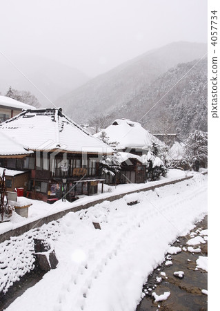 湯西川 湯西川溫泉 平家鄉 4057734