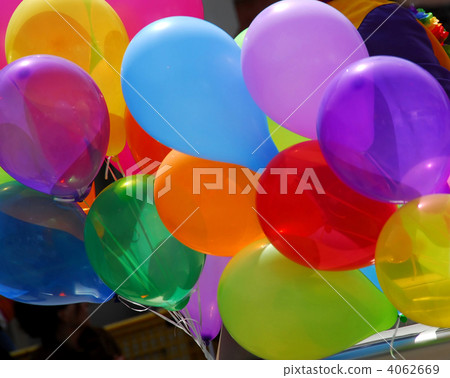 Stock Photo: Colorful balloons