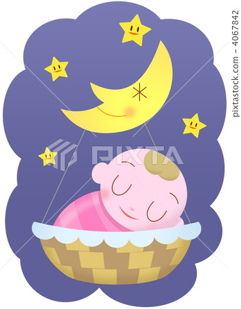 Moon and baby star Moon and baby star 4067842