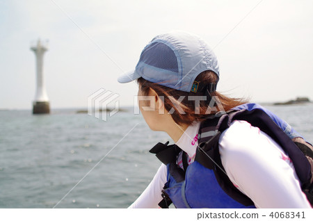 婦女和Yujiro燈塔 4068341