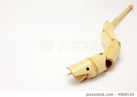 Year of the Snake: New Year's material: Bamboo wriggling snake 4068530