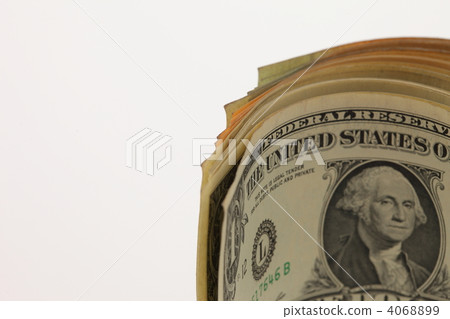 美元鈔票(橫向) 美元鈔票(橫向) 4068899