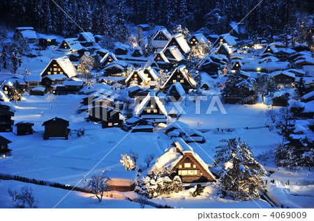 白川鄉的照亮 白川鄉的照亮 4069009