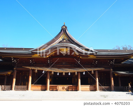 Main shrine of Sawamura Shrine 4070203