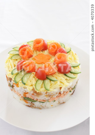 Chirashi壽司日本蛋糕壽司 Chirashi壽司日本蛋糕壽司 4070339