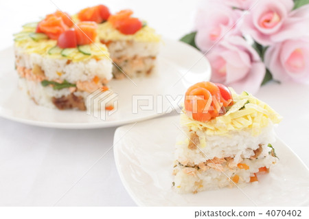 Chirashi sushi Japanese cake sushi 4070402