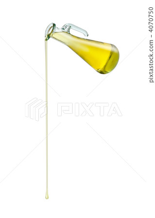 Olive oil dripping from a bottle 4070750