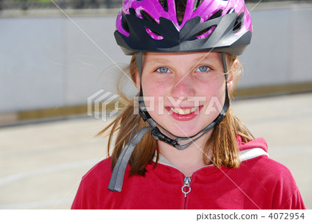 Girl child helmet 4072954
