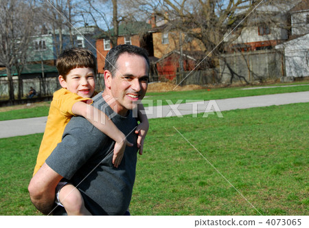Father and son Father and son 4073065