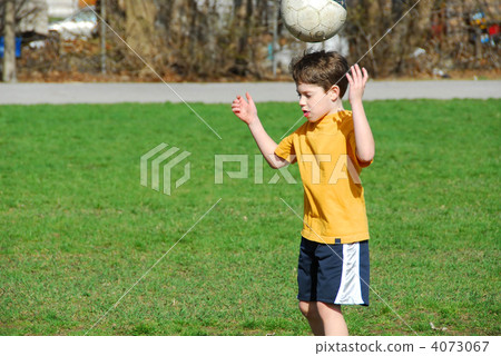 Boy with soccer ball Boy with soccer ball 4073067