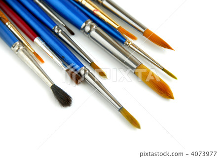 Paintbrushes on white Paintbrushes on white 4073977