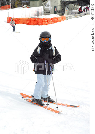 Child downhill ski 4074328