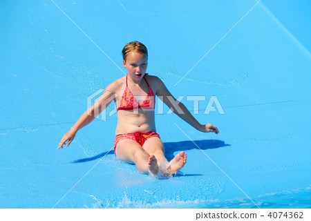 Girl water slide Girl water slide 4074362