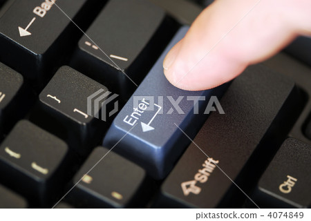 Pressing enter key 4074849