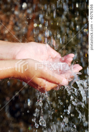 aqua, water, hand 4076366