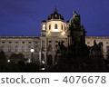 Austria Vienna Night view of World Heritage Art History Museum 4076678