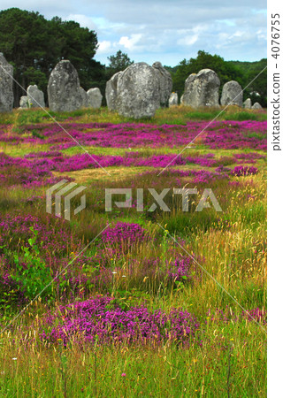 Megalithic monuments in Brittany 4076755