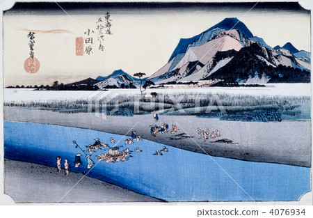 Ukiyo-e Tokaido 50th Odawara Ukiyo-e Tokaido 50th Odawara 4076934