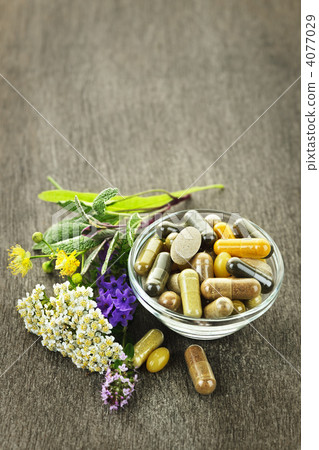 Herbal medicine and herbs 4077029
