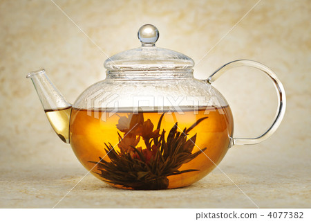 Flowering blooming tea 4077382