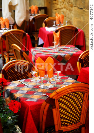 Restaurant patio 4077542