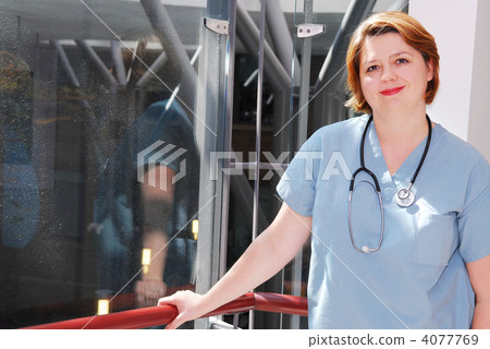 Nurse in a hospital Nurse in a hospital 4077769