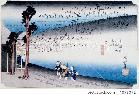 Ukiyo-e Tokaido Toei Sanzuji Futagawa Ukiyo-e Tokaido Toei Sanzuji Futagawa 4078071