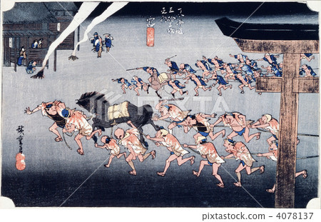 浮世繪東海道第50運動宮 4078137