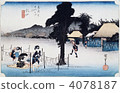 Ukiyo-e Tokaido 52th Third Water Bottom 4078187