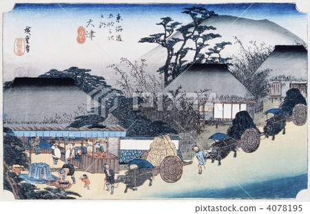 Ukiyo-e Tokaido 52th Oji Ukiyo-e Tokaido 52th Oji 4078195