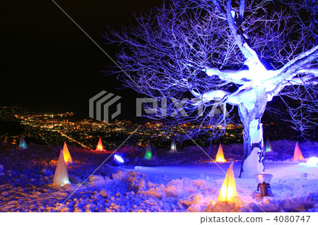 雪域光芒 雪的亮度 雪的反射光 4080747