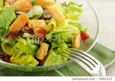 沙拉 沙律 熏肉 4083121