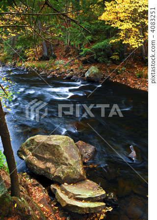 Fall river landscape 4083251