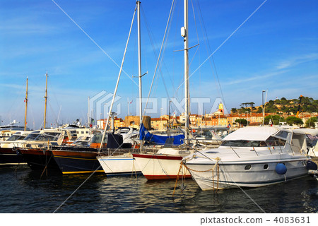 Boats at St.Tropez 4083631
