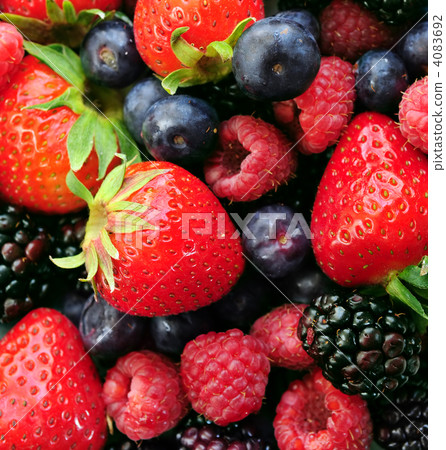 Assorted fresh berries 4083692