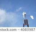 anemoscope, solar power, solar battery 4083987