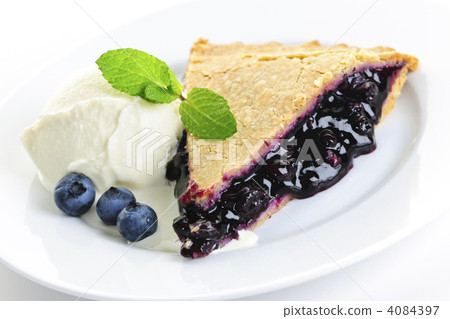 Blueberry pie slice Blueberry pie slice 4084397