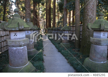 石燈籠竹道路 石燈籠竹道路 4085291