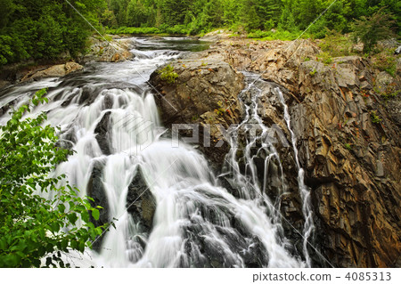 Waterfall in Northern Ontario, Canada 4085313
