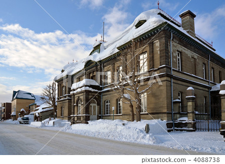 小樽步行·舊NYK線小樽國家指定重要文化財產 4088738