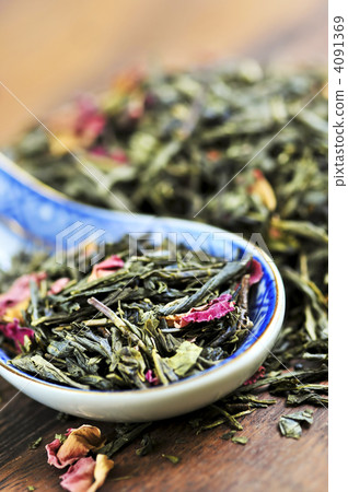 Loose green tea 4091369