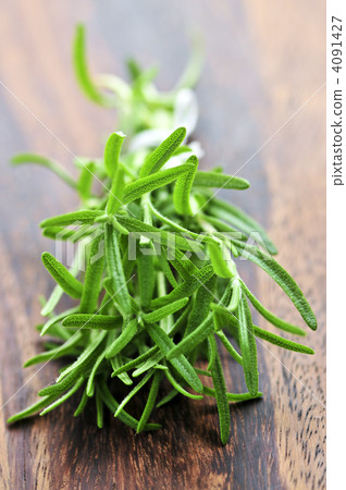 Bunch of fresh rosemary 4091427