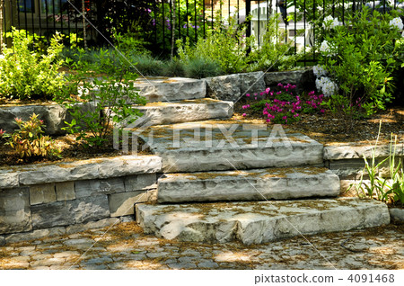 Natural stone steps 4091468