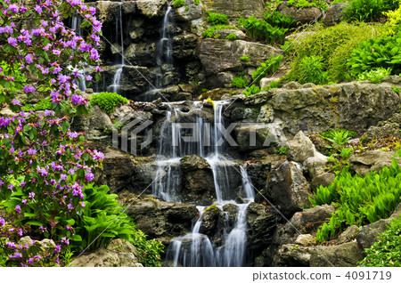 Cascading waterfall 4091719